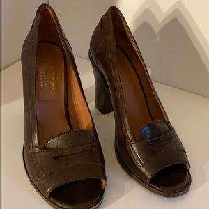 Robert Clergerie  High Heel peep-toe Loafer